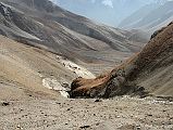 02 Looking Back At The Trail From Nar Village Towards The Kang La 